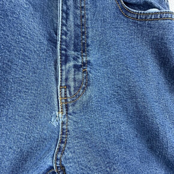 Pull & Bear Jegging Jeans Perfect Fitting Mom Tapered Denim Blue Womens Size 4 - Picture 6 of 11